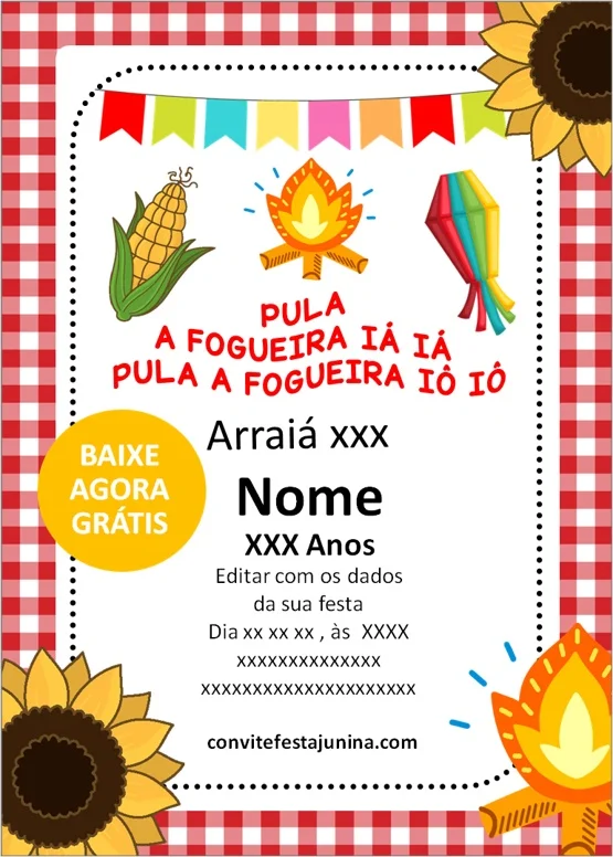 Papeis xadrez grátis para baixar  Documentos digitais, Templates para  blogger, Plaquinhas para festa junina